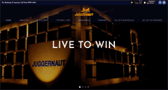 Desktop Screenshot of juggernautindia.com